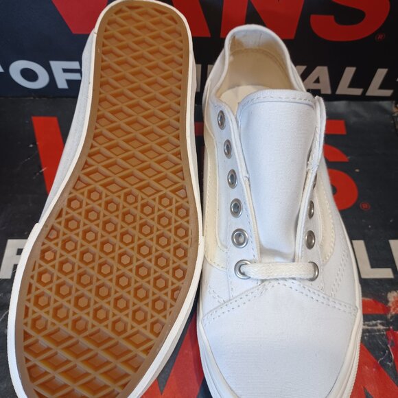 Vans Men's 4.5/Women's 6 Old Skool Tapered Eco Theory White Natural VN0A54F49FQ - Picture 3 of 12